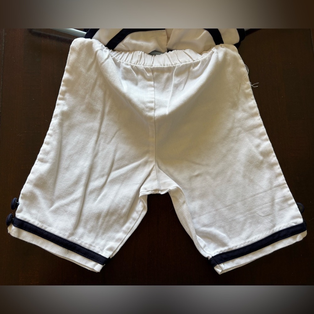 Rare Editions White and Navy Baby Outfit - Picture 10 of 10